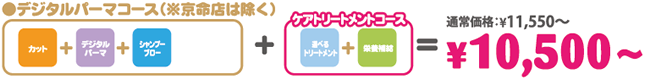 デジタルパーマコース